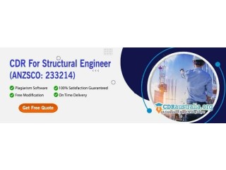 CDR For Structural Engineer (ANZSCO: 233214) At CDRAustralia.Org