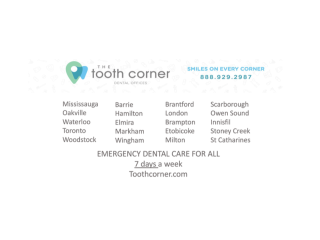 Expert Wisdom Tooth Extraction in Mississauga | Tooth Corner