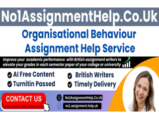 Organisational Behaviour Assignment Help By No1AssignmentHelp.Co.UK