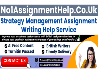 Strategy Management Assignment Help By No1AssignmentHelp.Co.UK