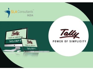 Tally Course in Delhi with 100% Job at SLA Institute, Accounting, GST & Excel Certification, Summer Offer '23