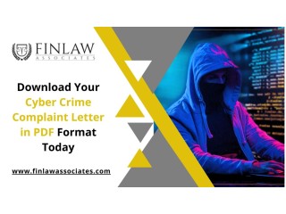 Download Your Cyber Crime Complaint Letter in PDF Format Today