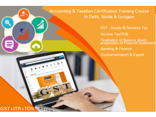 GST Certification Course in Delhi, 110011, [GST Update 2024] by SLA. GST and Accounting Institute, Taxation and Tally Prime Institute in Delhi,