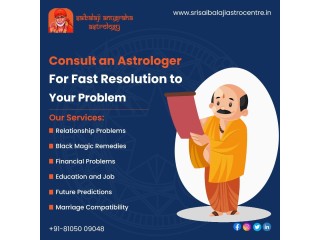 Discover the Best Astrologer in Bangalore for Accurate Predictions  Srisaibalajiastrocentre