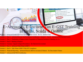 Accounting Course in Delhi, 110001 [ GST Update 2024] by SLA  [ Learn New Skills of Accounting & Finance for 100% Job] in HDFC Bank