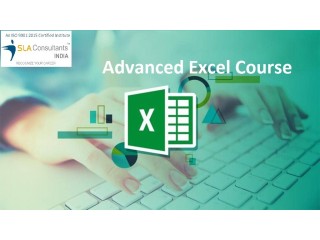 Excel Course in Laxmi Nagar, Delhi, VBA/Macros, MS Access & SQL Certification by SLA Institute, 100% Job