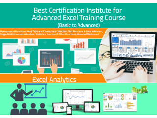 Advanced Excel Classes in Delhi, Chhatarpur, VBA Macros, MS Access & SQL, Tableau, MS Power BI Classes with 100% Job Guarantee