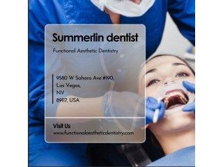 Summerlin Dental Care offers advanced laser dentistry that can transform your smile.