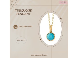 Turquoise Temptations: Explore Syna's Pendant Collection