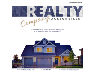 Realty Company Jacksonville by KASHMIRI REALTY & PROPERTY MANAGEMENT INC.